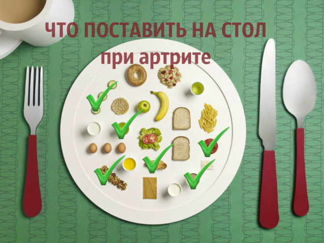 Диета при артрите Диета при артрите