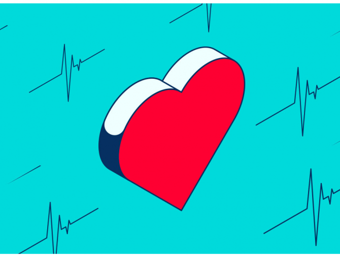 a heart