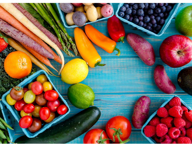 fruits and vegetables